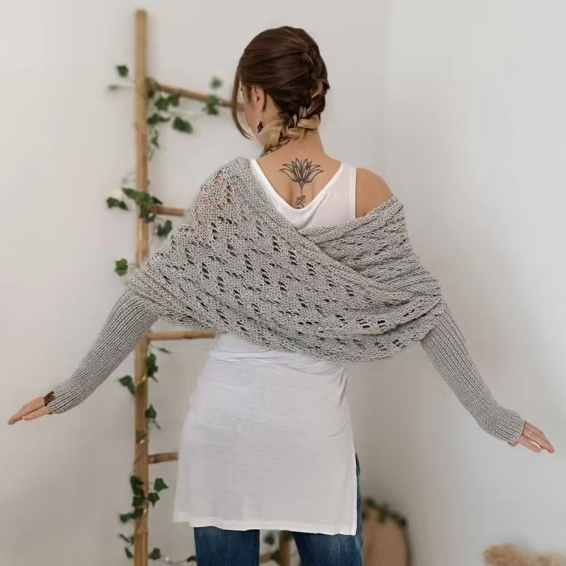 Kelly | Soft and comfortable ChicWrap - Navy blue / 250cm &amp; 37cm