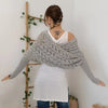 Kelly | Soft and comfortable ChicWrap - Navy blue / 250cm & 37cm