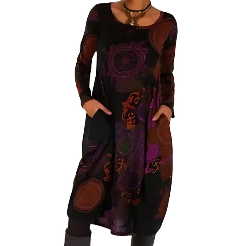 Joanna™ |  Unique Bohemian-inspired winter dress