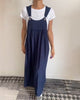 Molly | Casual Solid Colour Dress with Suspenders