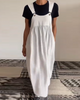Molly | Casual Solid Colour Dress with Suspenders