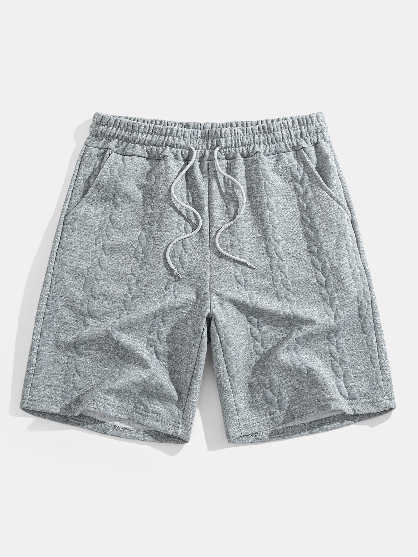 Rudy | Casual Relax Fit T-Shirt with Twist Jacquard Shorts