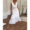 Daniela | Elegant Lace V-Neck Tank Dress