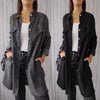 Celine™ | Comfortable women's jacket in faux denim style - Damenbekleidung - Dark blue / S