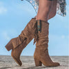 Zelina™ | Cowboy boots - Brown / 34