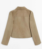 Danika™ - Classic suede jacket - XS