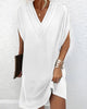 Emiee | Timeless Dress with Deep V-Neck