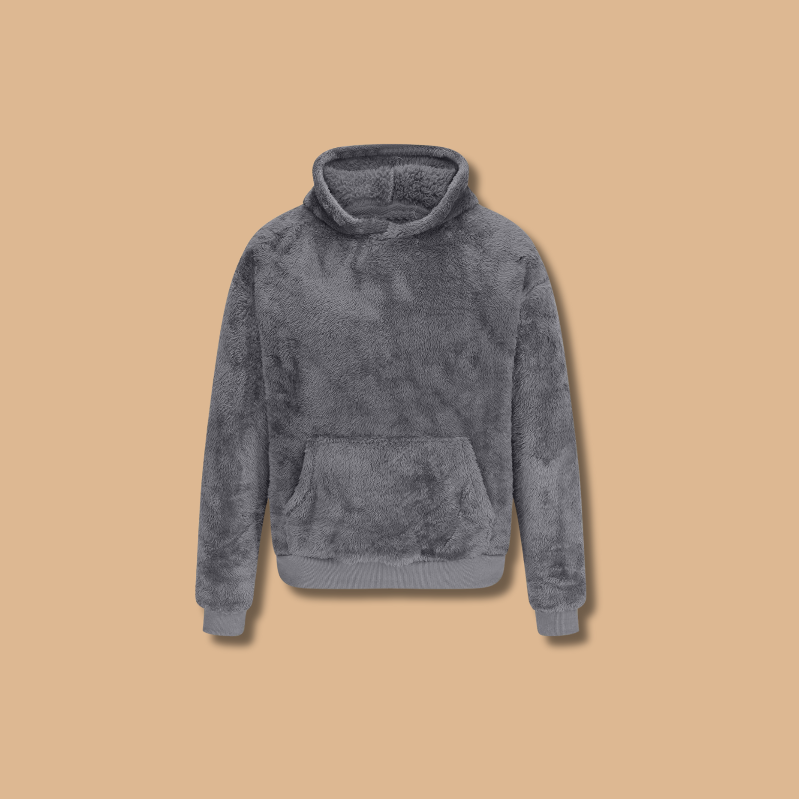 Cleo™ | Comfortable hoodie - Dark grey / S