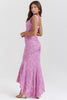 Selina | Enchanting Dress with Floral Elegance