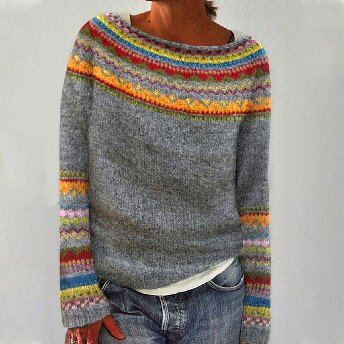 Mila™ | Vintage Chic jumper - women fashion - S