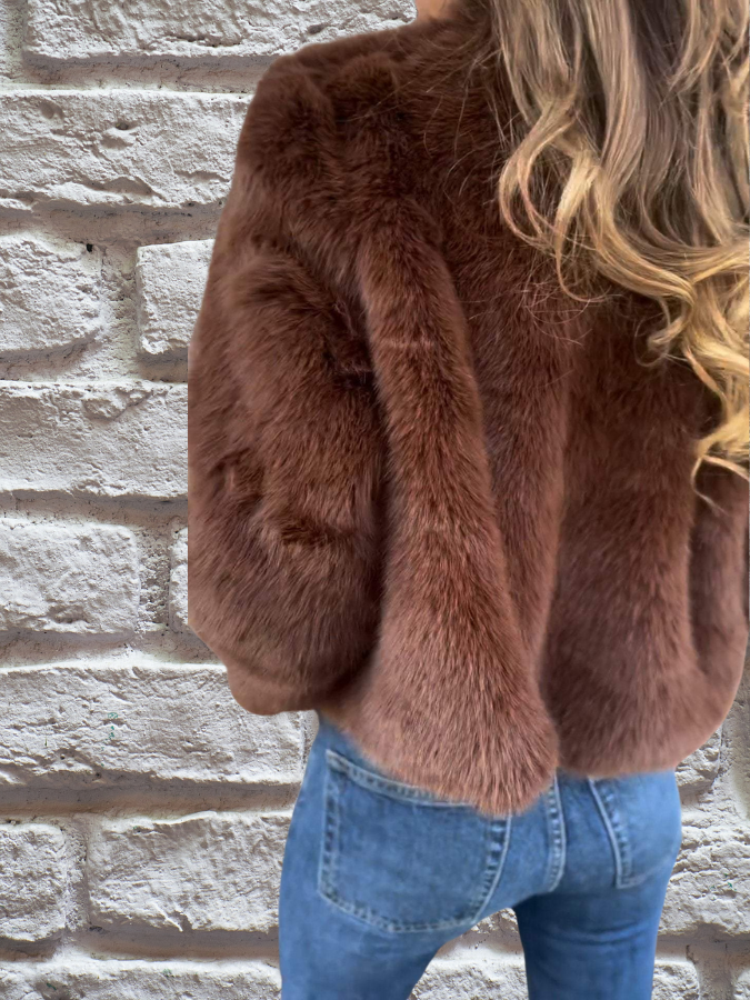 Aurelia™ | Exclusive coat - Jas - Brown / S