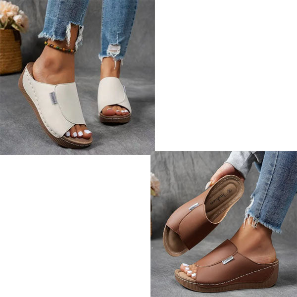 Leonna | Solid and Comfortable Sandals with Breathable Function
