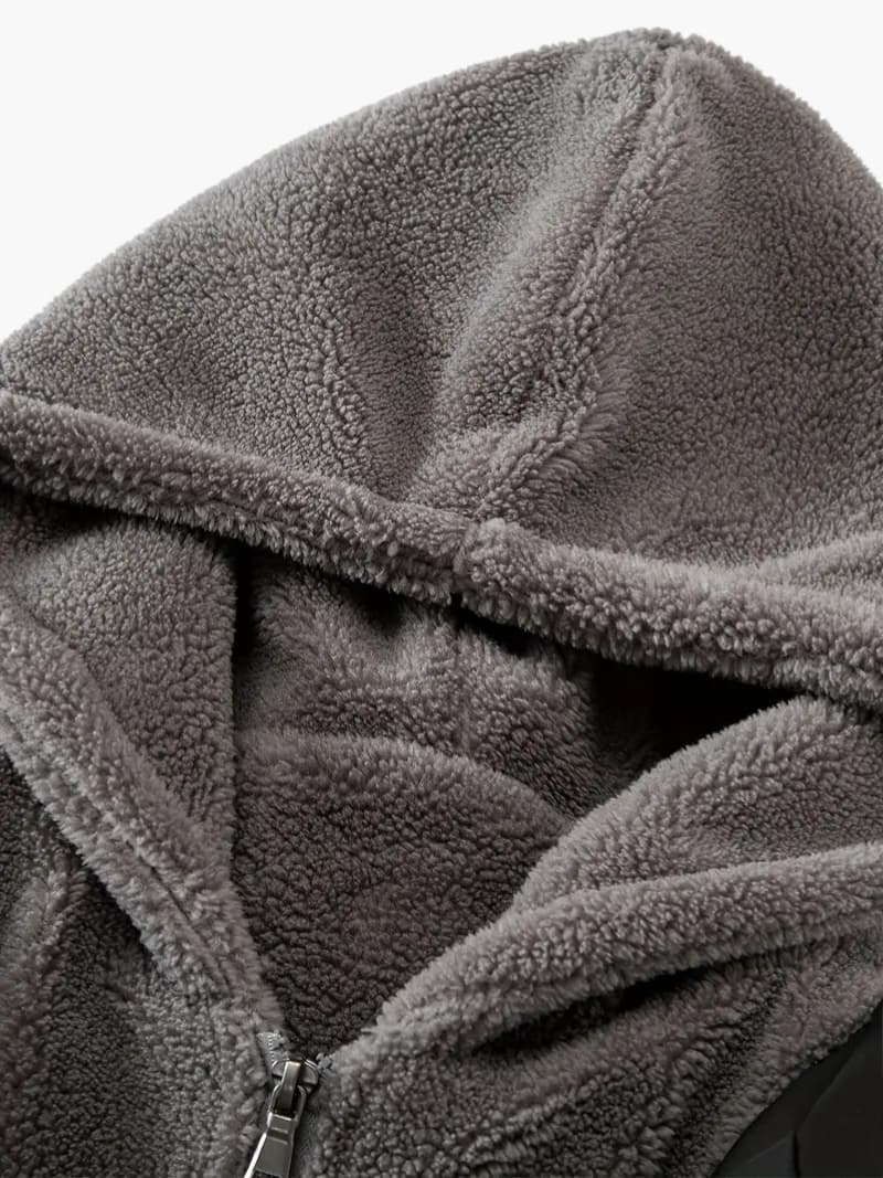 Vidal | Casual quilted jacket for men - Black / S