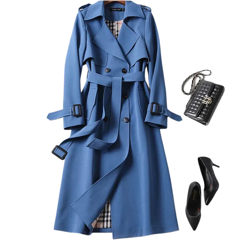 Eliana™ - Stylish coat - Blue / S