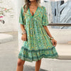 Frenchie | Chic Vacation Dress with V-neck