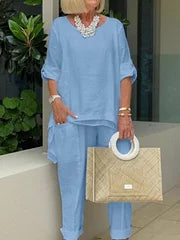 Elaina | Casual Two-Piece Loungewear Set for Women