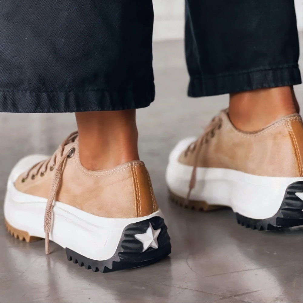 Elevato | Trendy Sneakers - Black / 35