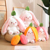 Shape-shifting cuddly rabbit | Easter discount - carrot rabbit / 18cm