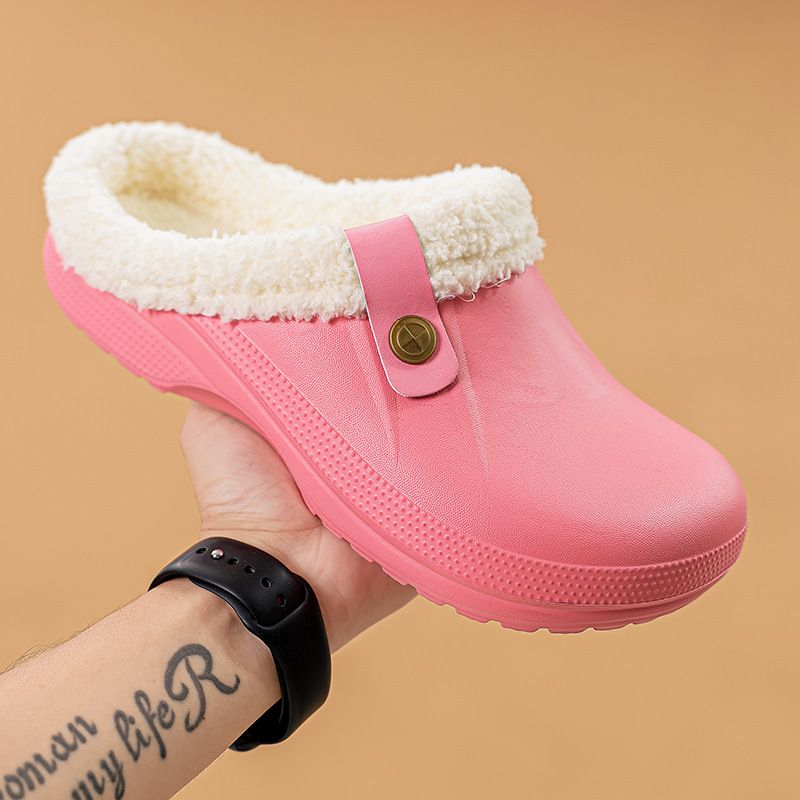 Noa™ | Cosy winter slippers - pink red / 35-36