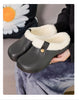 Noa™ | Cosy winter slippers - black grey / 35-36