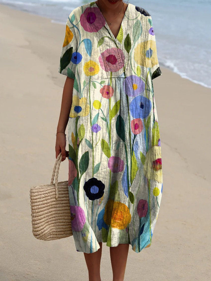 Jovie | Feminine dress with floral pattern