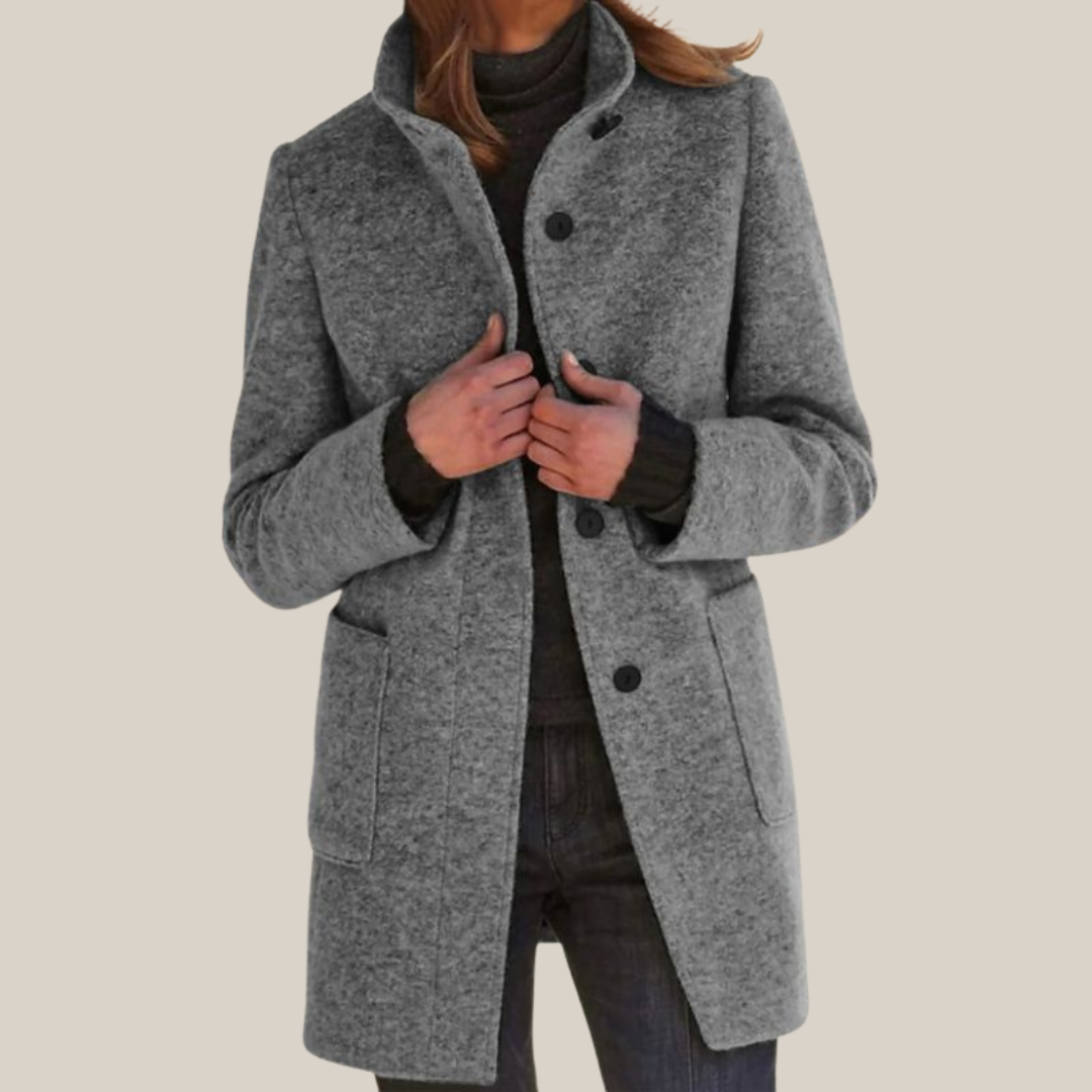 Annalena™ - Stylish transition jacket - Grey / S