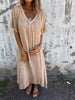 Nova | Comfortable V-Neck Dress with Loose Fit