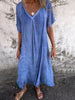 Nova | Comfortable V-Neck Dress with Loose Fit