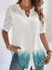 Fran | Elegant Short-Sleeved Top with Print