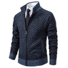 Edward™ | Modern men's jacket - Mens Sweater - Blue / M