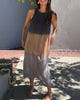Tayla | Ombre Sleeveless Midi Dress