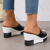 Irisa | Orthopaedic platform sandals with thick sole