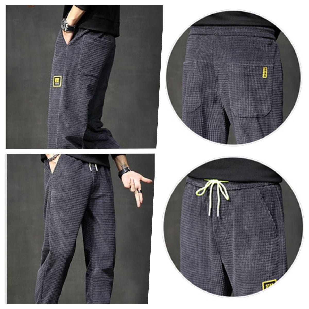 Jason - Cargo sweatpants - BEST SELLING - Black / M