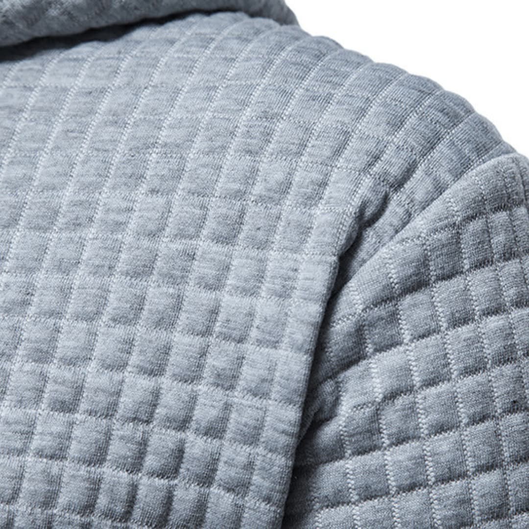 Walter| Quilted hoodie - White / S
