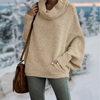 Elva™ | Chic turtleneck jumper - Kleding - Apricot (almost sold out) / S