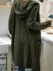 Isabell | Ladies cardigan with pockets - Army green / S