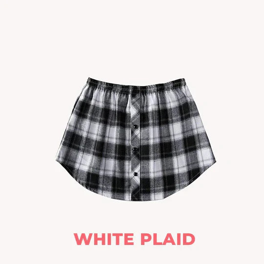 Lana™ | trendy style - White chequered / M