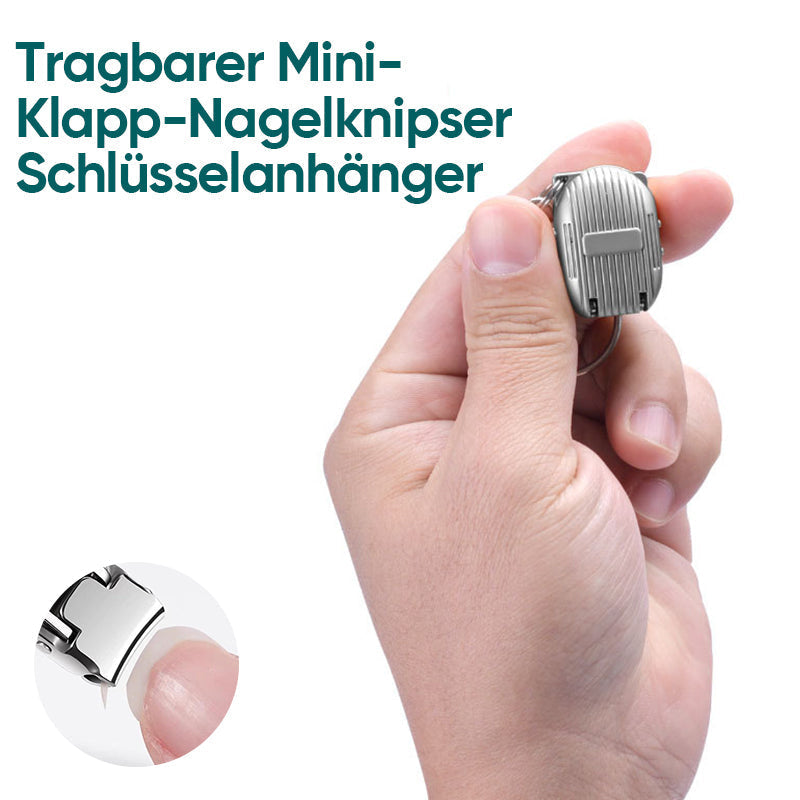 Mini folding clippers™ | key ring for nail cutting | 50% OFF TODAY! - Gold