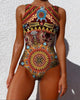Jazz | Paisley Sleeveless One-Piece Swimsuit