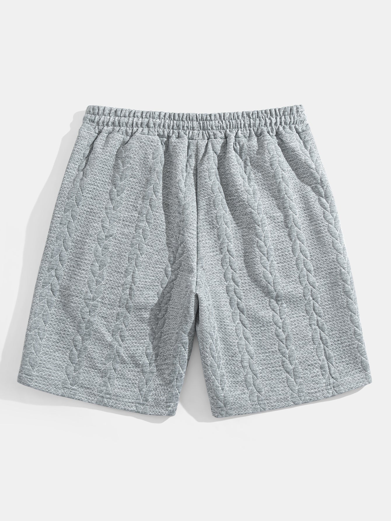 Rudy | Casual Relax Fit T-Shirt with Twist Jacquard Shorts