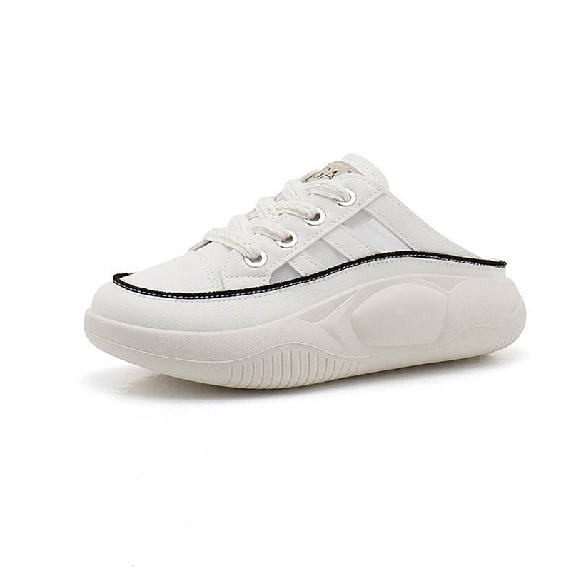 SnugFeet™ - Women's half slippers with closed toe area