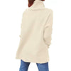 Annie™ | Oversized turtleneck jumper - Beige / S