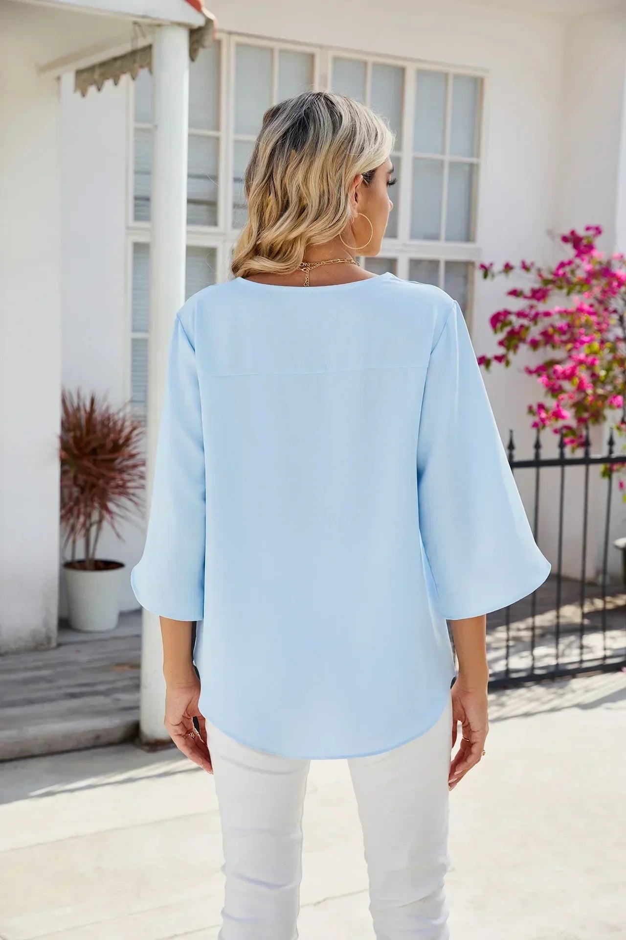 Zendy | Stylish Blouse with Flowing Cut