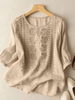 Constance | Stylish Blouse with Delicate Embroidery Details