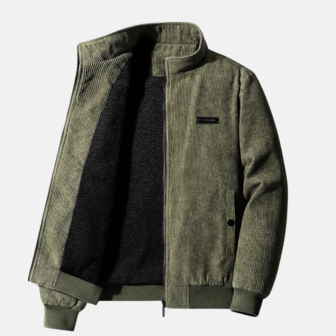 Otto | Retro-Style Jacket - Army green / S