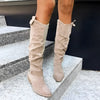 Sofie™ | Luxury women's boots - Beige / 35