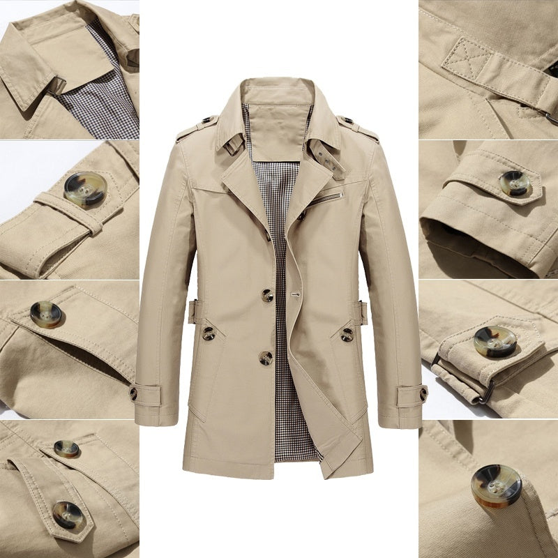 Victor™ | Classic transition jacket - Beige / XS
