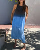 Tayla | Ombre Sleeveless Midi Dress