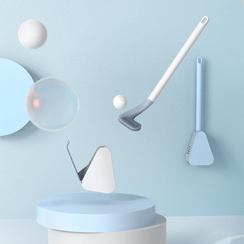 ToilettenMeister™ | The new era of the toilet brush | BUNDLE DISCOUNT TODAY! - with holder / White