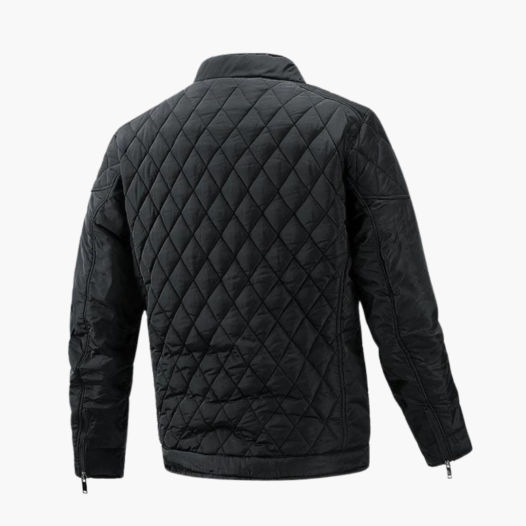 Timo™ | Modern checked jacket - Jacket & Coats - Black / XS